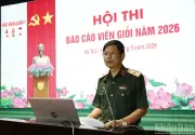 Học viện Quân y tổ chức Hội thi Báo cáo viên năm 2026