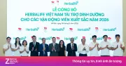 Herbalife Việt Nam tài trợ dinh dưỡng cho VĐV xuất sắc năm 2026