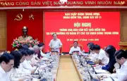 Hội nghị thông qua báo cáo kết quả kiểm tra tại Ban Thường vụ Đảng ủy các cơ quan Đảng Trung ương