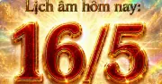 Hôm nay 16/5 âm lịch là ngày cuối tháng 3, Quốc tế Ánh sáng