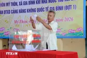 Hàng trăm hộ dân tham gia bốc thăm đất tái định cư dự án sân bay Gia Bình