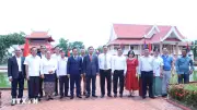 Hành trình về nguồn theo dấu chân Chủ tịch Hồ Chí Minh tại Lào