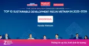 Honda Việt Nam vinh dự nhận giải thưởng Rồng Vàng năm 2026