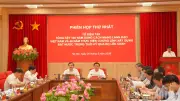 Họp Tổ Biên tập tổng kết 100 năm Đảng lãnh đạo cách mạng Việt Nam và 40 năm thực hiện Cương lĩnh