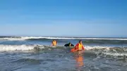 Đội cứu nạn Mỹ Khê kịp thời cứu 2 nam sinh đuối nước