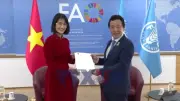 Đại sứ Nguyễn Phương Anh trình Ủy nhiệm thư tại FAO