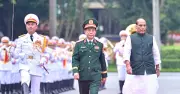 Đại tướng Phan Văn Giang hội đàm với Bộ trưởng Quốc phòng Ấn Độ