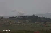 Israel không kích hàng loạt mục tiêu Hezbollah tại miền Nam Liban