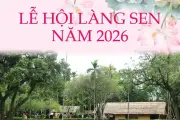 Khai mạc Lễ hội Làng Sen năm 2026 tại Nghệ An