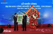 Khởi công Khu công nghiệp Xuân Kiến giai đoạn I, tổng mức đầu tư 1.245 tỷ đồng