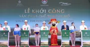 Khởi công sân golf 36 hố Silk Path Hà Tĩnh, tổng vốn gần 1.800 tỉ đồng