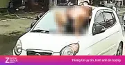 Khởi tố bố vợ và con rể vụ nằm trên nắp capo ôtô đang chạy