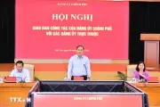 Khơi thông nguồn lực thúc đẩy tăng trưởng gắn với xây dựng Đảng vững mạnh