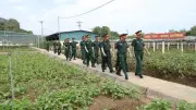 Kiểm tra công tác quân nhu và dự án tăng gia sản xuất tại Sư đoàn 324