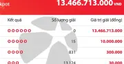 Kết quả Vietlott Mega 6/45 ngày 27/5: Jackpot vượt 13,4 tỷ đồng