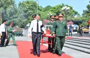 Lễ viếng, truy điệu và an táng 28 hài cốt liệt sĩ tại Nghĩa trang Đường 9