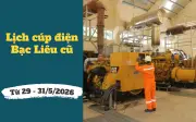 Lịch cắt điện Cà Mau, Bạc Liêu từ 29-31/5/2026, cúp điện từ 6h30 nhiều khu dân cư