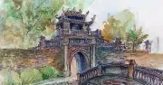 Làng Ước Lễ: Cổng làng cổ kính và nghề giò chả truyền thống
