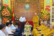 Lãnh đạo Đảng, Nhà nước chúc mừng Đại lễ Phật đản tại Trung ương Giáo hội Phật giáo Việt Nam