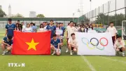 Lưu học sinh Việt tại Trung Quốc lan tỏa tinh thần đoàn kết qua ngày hội thể thao