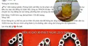 Ly trà đường miền Tây bất ngờ xuất hiện trên fanpage cảnh sát ma túy TP.HCM
