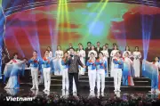 Đêm nghệ thuật 'Sáng mãi tên Người' dòng chảy ký ức về Bác Hồ kính yêu