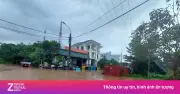 Mưa lớn gây ngập sâu nhiều khu vực tại Quảng Ninh