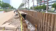 Mưa lớn và sự kiện ảnh hưởng tiến độ thi công hạ tầng Hà Nội