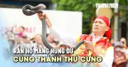 Mùa rắn giữa sân đình: Nghệ nhân 50 năm chưa từng bị cắn