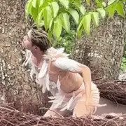 Màn múa chim non độc lạ gây sốt tại khu du lịch Ninh Bình
