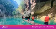 Một học sinh tử vong, một học sinh mất tích trên sông Nho Quế
