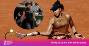 Naomi Osaka gây tranh cãi với trang phục tháp Eiffel tại Pháp Mở rộng 2026