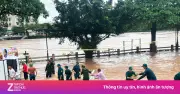 Nước sông Ka Long dâng cao, bộ đội biên phòng hỗ trợ người dân di dời tài sản