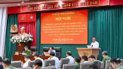 Đồng chí Trần Cẩm Tú dự hội nghị về phòng cháy chữa cháy