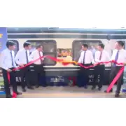 Đường sắt ra mắt đoàn tàu tích hợp công nghệ hiện đại Hà Nội-Thái Nguyên