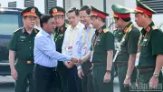 Ông Trần Cẩm Tú làm việc với Viettel về kiểm tra giám sát
