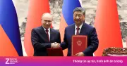 Nga-Trung ký tuyên bố chung, cảnh báo thế giới tránh 'luật rừng'