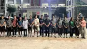 Nghệ An triệt phá sới bạc, bắt giữ 16 đối tượng với hơn 100 triệu đồng