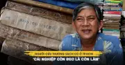 Người 'cứu thương' sách cũ ở TP.HCM: Cái nghiệp còn đeo là còn làm