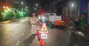 Người đàn ông dùng dao tấn công cán bộ công an khi bị kiểm tra nồng độ