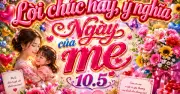Ngày của mẹ 10.5: Những lời chúc xúc động ngập tràn mạng xã hội