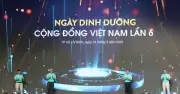 Ngày Dinh dưỡng Cộng đồng Việt Nam lần thứ 6: Lan tỏa lối sống lành mạnh đến người dân