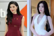 Nhan sắc nữ MC VTV là hoa khôi bóng chuyền lọt top 10 Hoa hậu Hoàn vũ Việt Nam