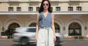 Áo gile denim: Biểu tượng thời trang đa phong cách cho phái đẹp