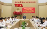 Đoàn kiểm tra giám sát số 30 làm việc với Ban Thường vụ Tỉnh ủy Lào Cai
