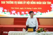 Đoàn kiểm tra số 19 của Bộ Chính trị làm việc với tỉnh Tây Ninh