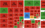 Áp lực bán gia tăng, VN-Index giảm hơn 31 điểm trong phiên 20/5