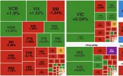 Áp lực bán mạnh kéo VN-Index giảm sâu, thanh khoản tăng vọt