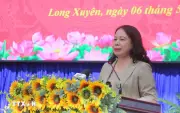 Phó Chủ tịch nước Võ Thị Ánh Xuân tiếp xúc cử tri tỉnh An Giang