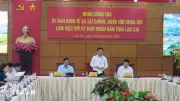 Phó Chủ tịch Quốc hội Nguyễn Hồng Diên: Lào Cai xử lý dứt điểm tài sản dôi dư